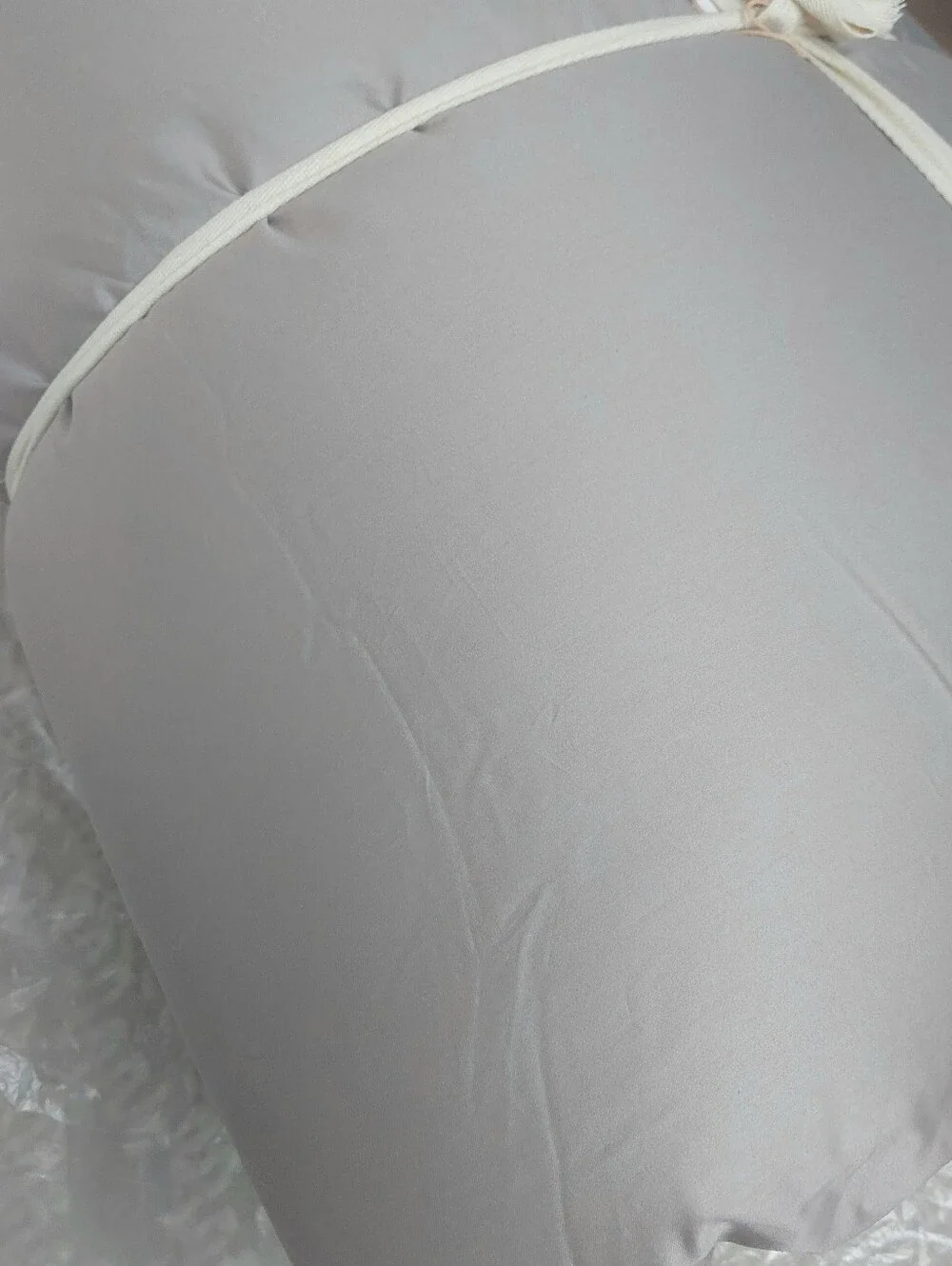 NWT! Quince Organic Cotton Stone Sateen Comforter! King/ Cal King! (870)